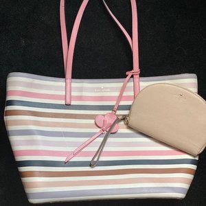 Kate Spade Tote Bag with matching Wallet